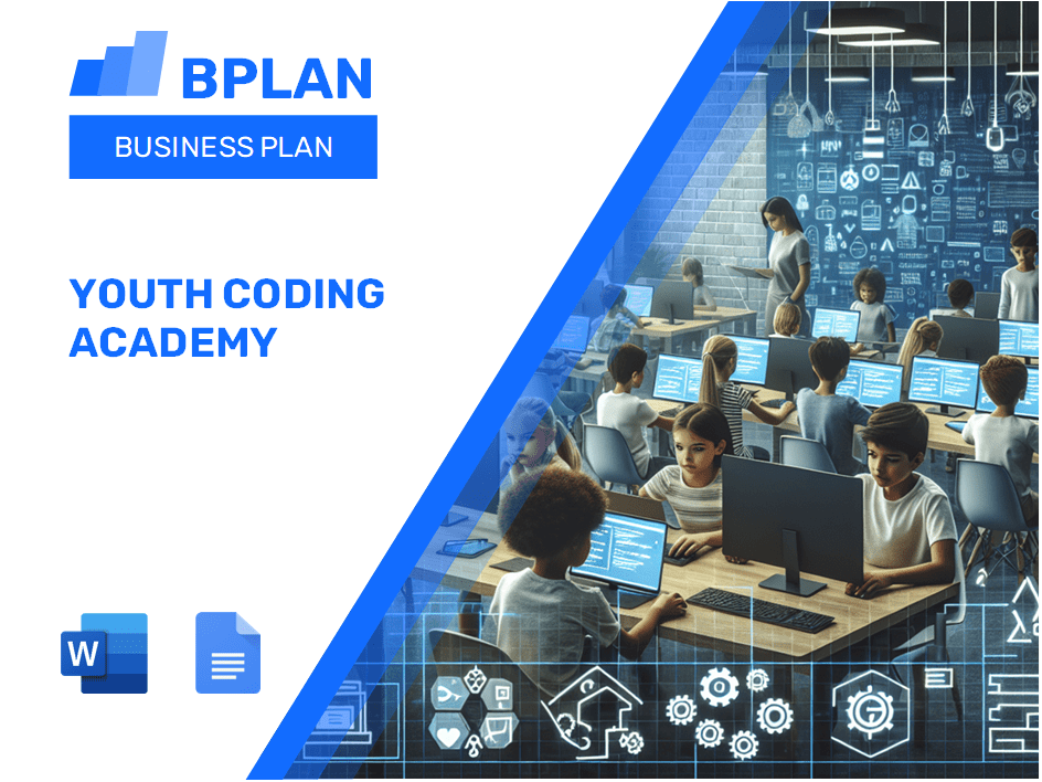 Plan de negocios de la academia de codificación juvenil