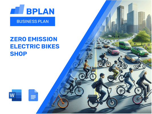 Zero Emission Electric Bikes Shop Business Plan